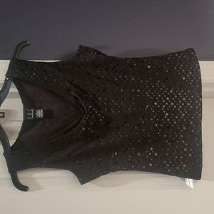 INC Sparkle Tank Top sequins small
